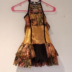 Girls dance costume